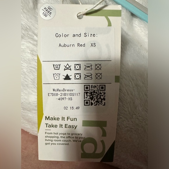 Halara Breezeful  Backless Ruffle Hem Midi Quick Dry Dress - Picture 3 of 3